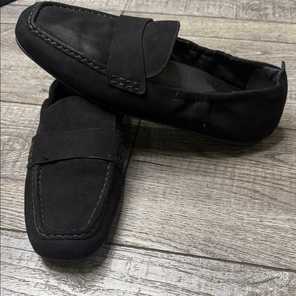 Men's Antonio Melani Black Loafers